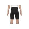 Nike Dri-Fit Solid Logo High-Waisted Cycling Shorts For Kids Kids Bottoms Black DQ8832-010