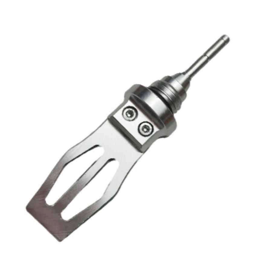 Precision CNC-Machined Aluminum Oil Dipsticks - Decorative Measurement Covers for GY6 Motorcycle Engines