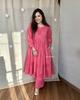 Indian Designer Pure Cotton Kurta Pant Set Women Bollywood Top Tunic Kurti Dress