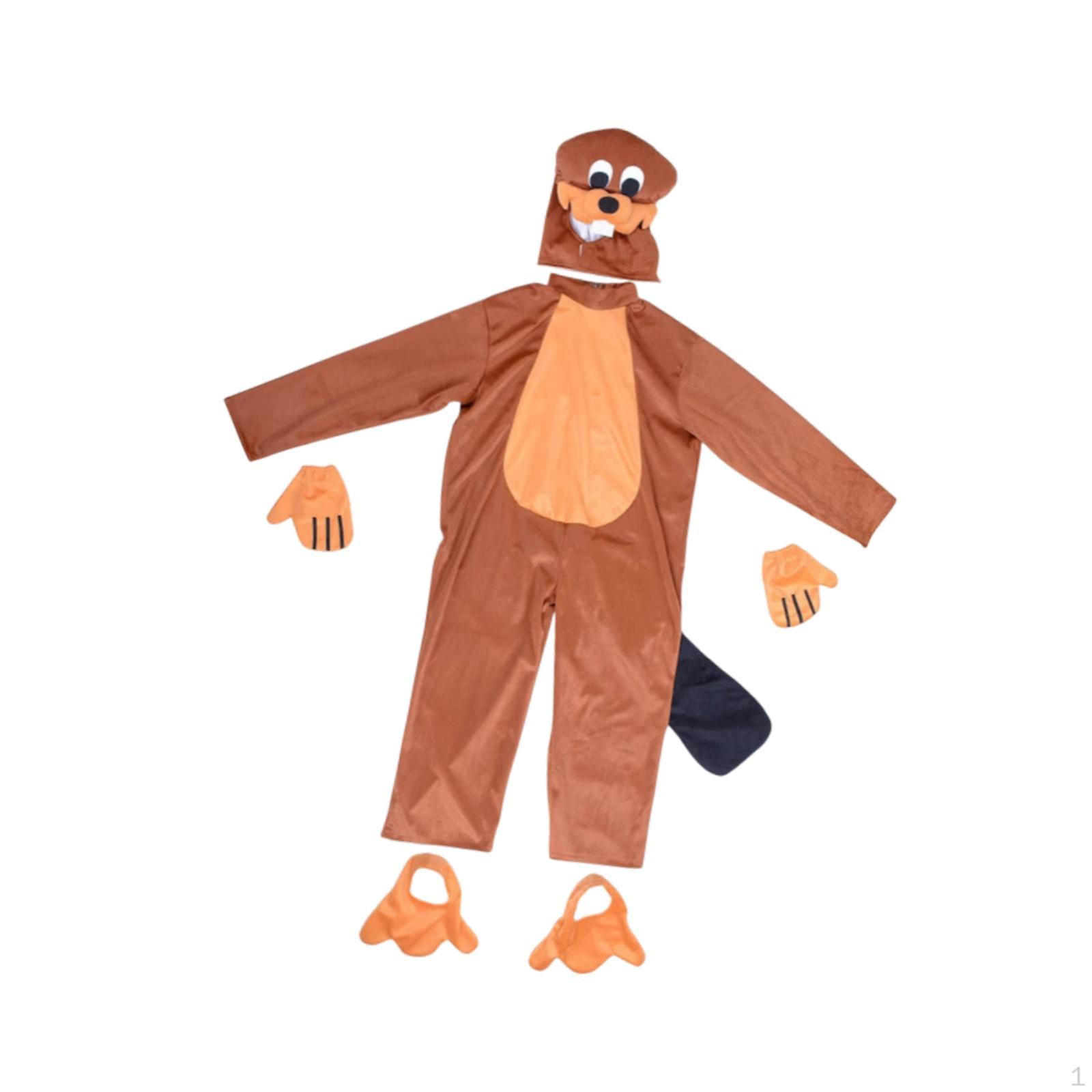 

Костюм речной выдры для детей Косплей вечеринка Товары для выступления на сцене