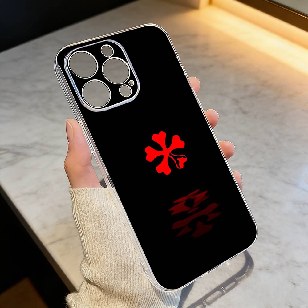 

Black Clover A-Asta Cool Phone Case Transparent Silicone Soft For iPhone 17 16 15 14 13 12 11 Mini Pro Max Plus iPhoneXSMAX