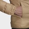 Adidas Essential Slim Fit Breathable Warm Waterproof Windproof Down Jacket Men Jackets Beige GT9171