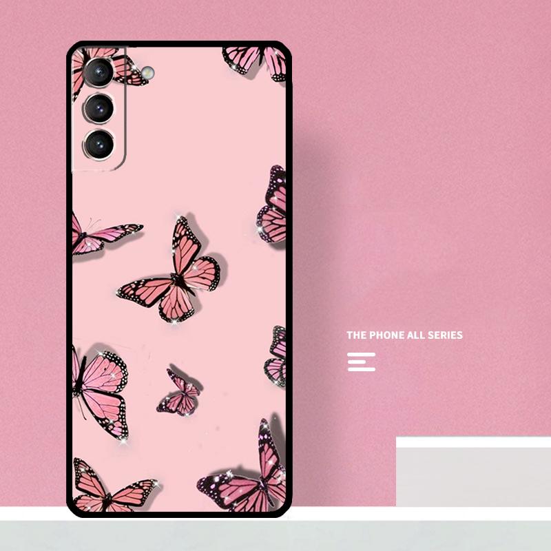 Butterfly Phone Case For Samsung Galaxy S26 S25 S24 S20 S21 S22 S23 Ultra S10 Plus S25 FE Cover Coque