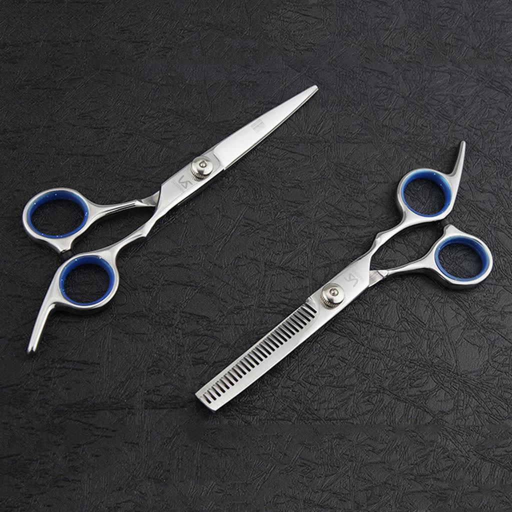  Hair Cutting Barber Shears Set Scissors Haircut Thinning Scissors
