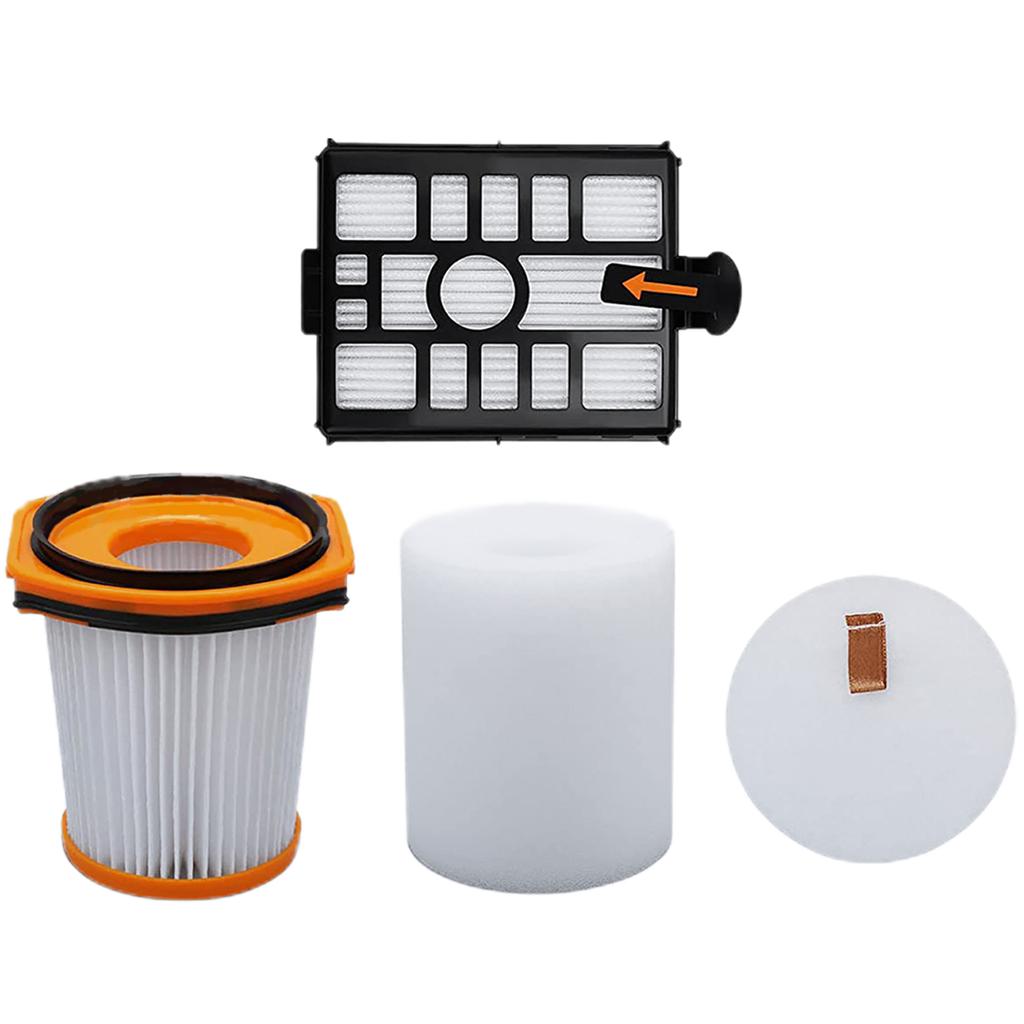 Durable Washable Sweeping Robot Vacuum Hepa Filter Allergen Free Spare Part Cleaning Tool Compatible for WS642AE Wandvac