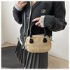 Women's Deerskin Suede Handbag - Vintage Bowling Crossbody Bag 2025 Trend