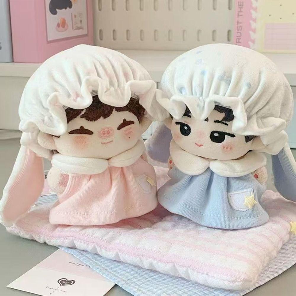 Animal Onesie 10cm Cotton Doll Clothes Dress-up Cartoon Cotton Doll's Clothes Set Bunny Costume Kawaii 10cm Doll Clothes