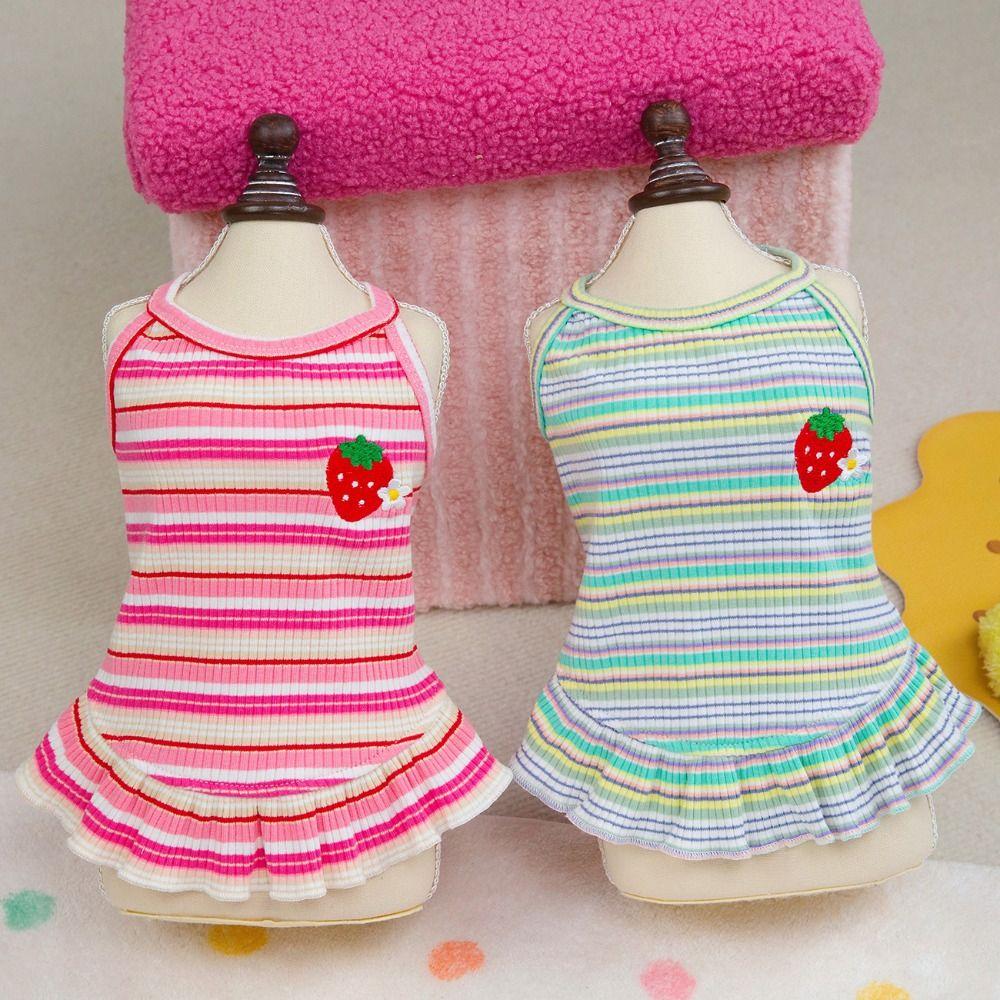Soft Pet Princess Dresses Cute Dog Vest Pet Supplies Pet Clothes  For Puppy Kittens
