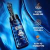 Gel para Peinar el Cabello, Gel Cera 2 en 1 con Peine, Gel de Aseo para Hombres, Hidratante Larga Duración Rápido Acabado Mojado y Brillante Todo el Día, 28