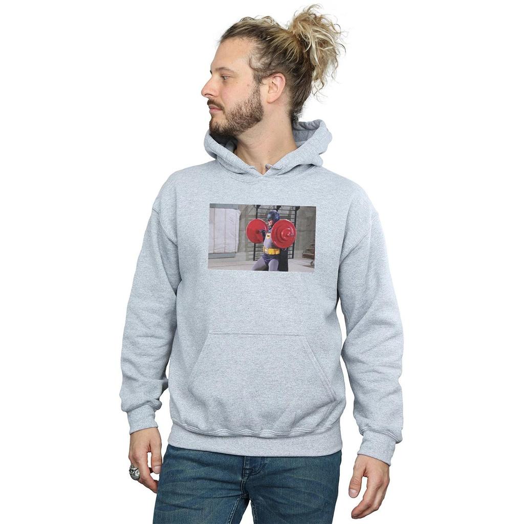 DC Comics Mens Batman TV Series Bat Gains Hoodie