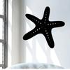 1pc Vivid Starfish Metal Wall Art Summer Beach Party Independence Day Ocean Theme Weather Resistant Iron Decor Patio Garden Fence Coastal Nautical