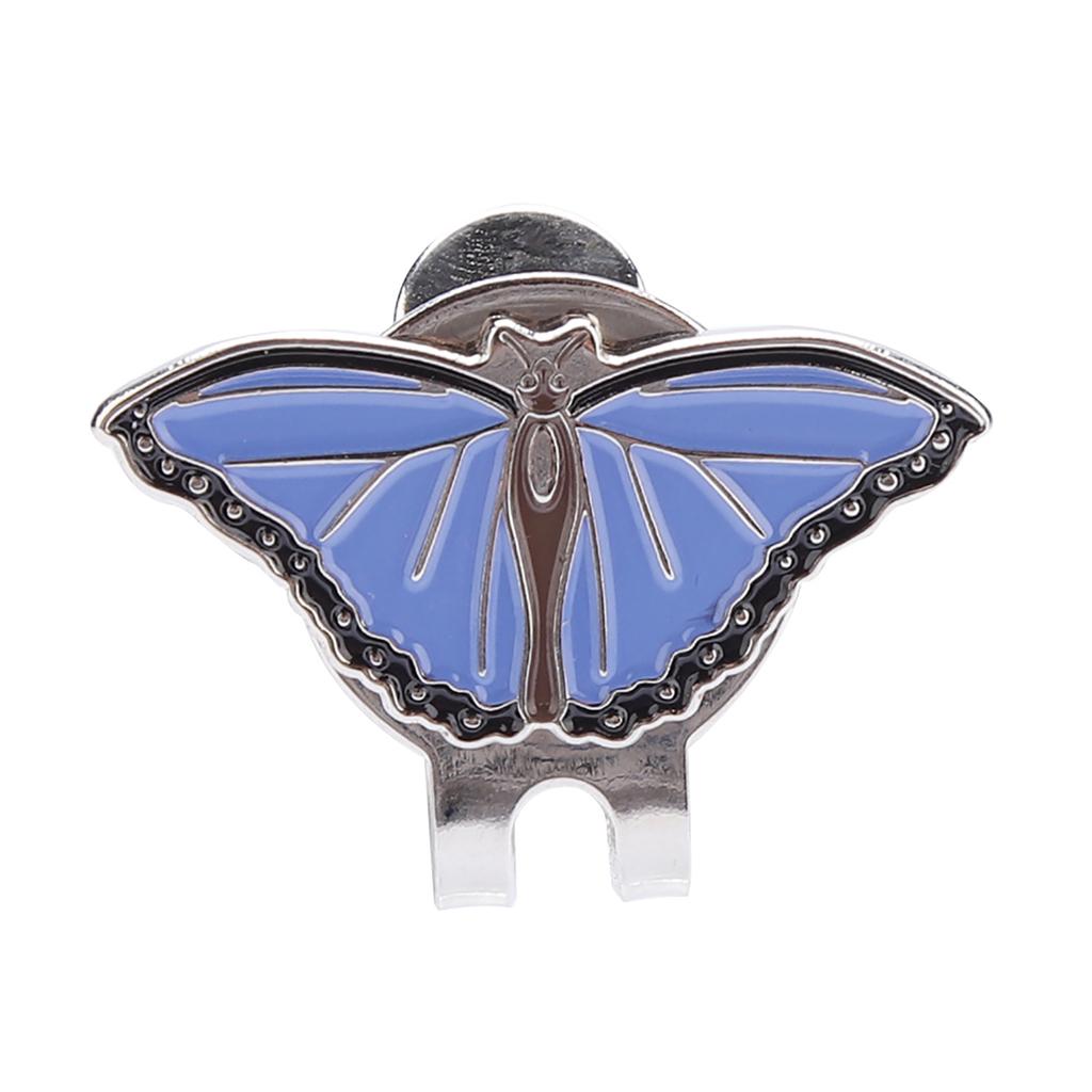 Stainless Steel Golf Hat Clip with Magnetic Ball Marker 18g 30-35mm Cute Animal Design Ladybug/Butterfly/Tortoise Durable Rustpr
