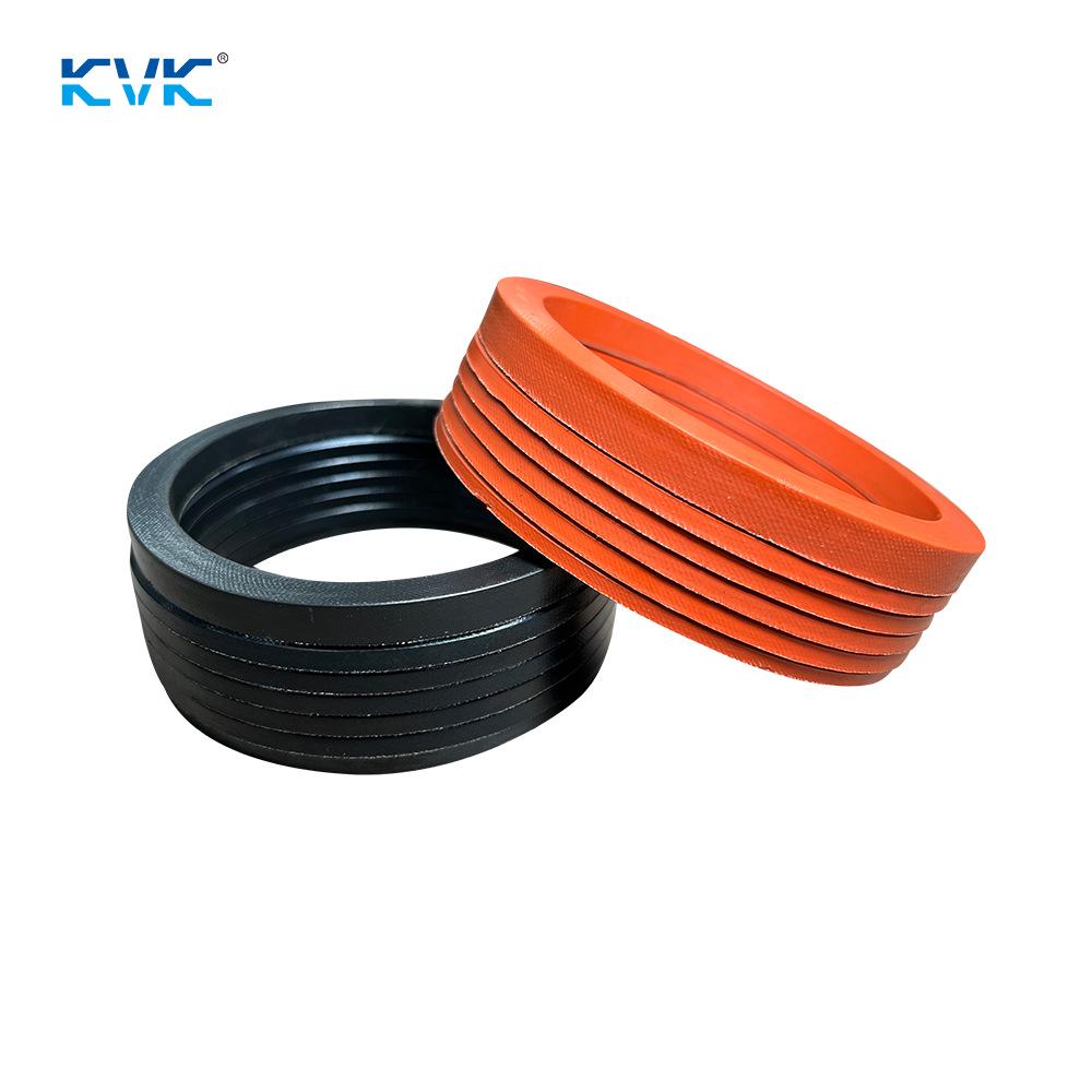 Piston Rod Seals VES Hydraulic & Pneumatic Seals - Fluororubber O-Rings by KVK Seals VES