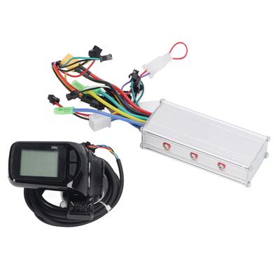 Bike Motor Controller Kit 28A 3648V 500W S886LCD Meter Aluminum Alloy Scooter Brushless Controller