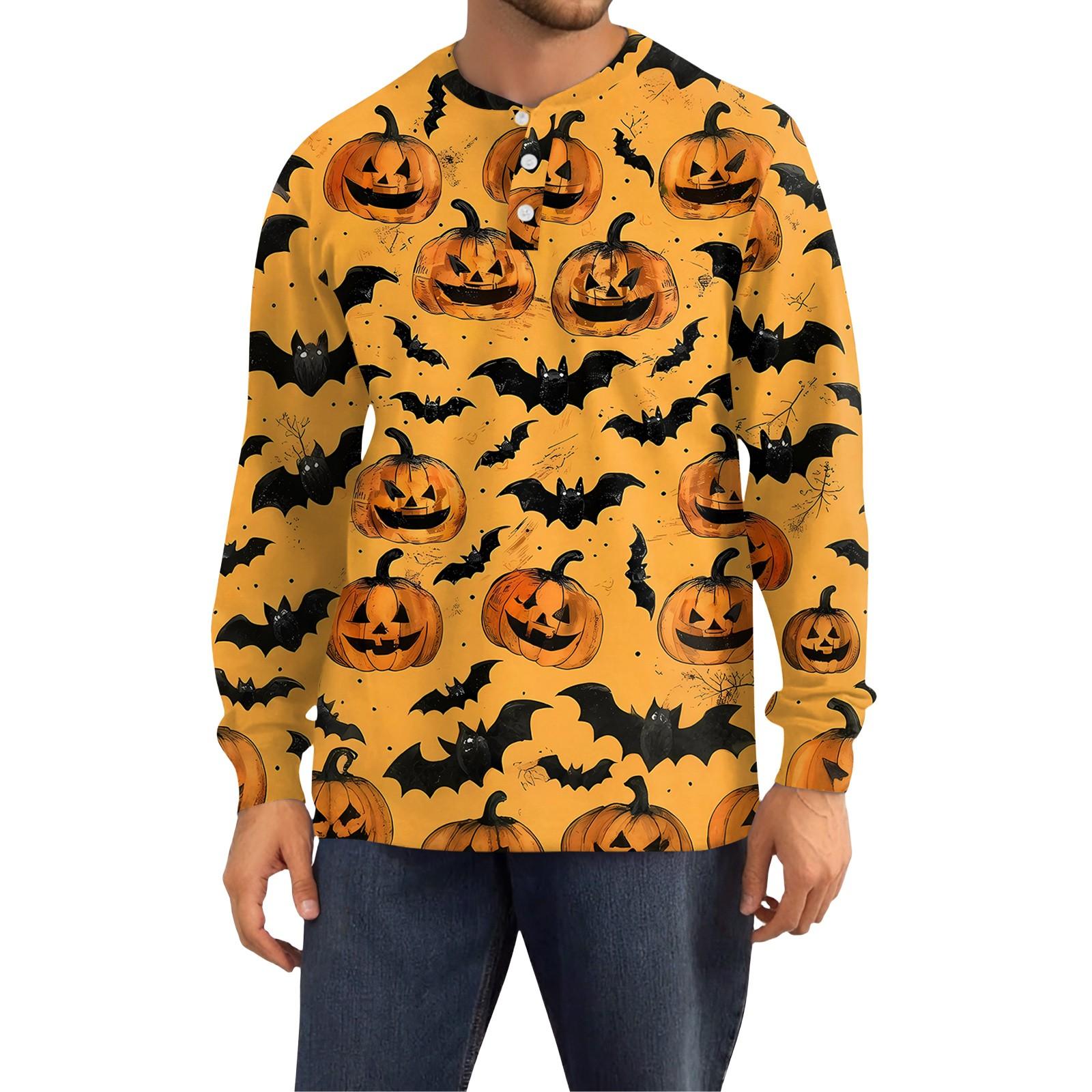 

Мужская свободная повседневная толстовка с длинными рукавами, лацканами и застежкой-молнией XL оранжевый