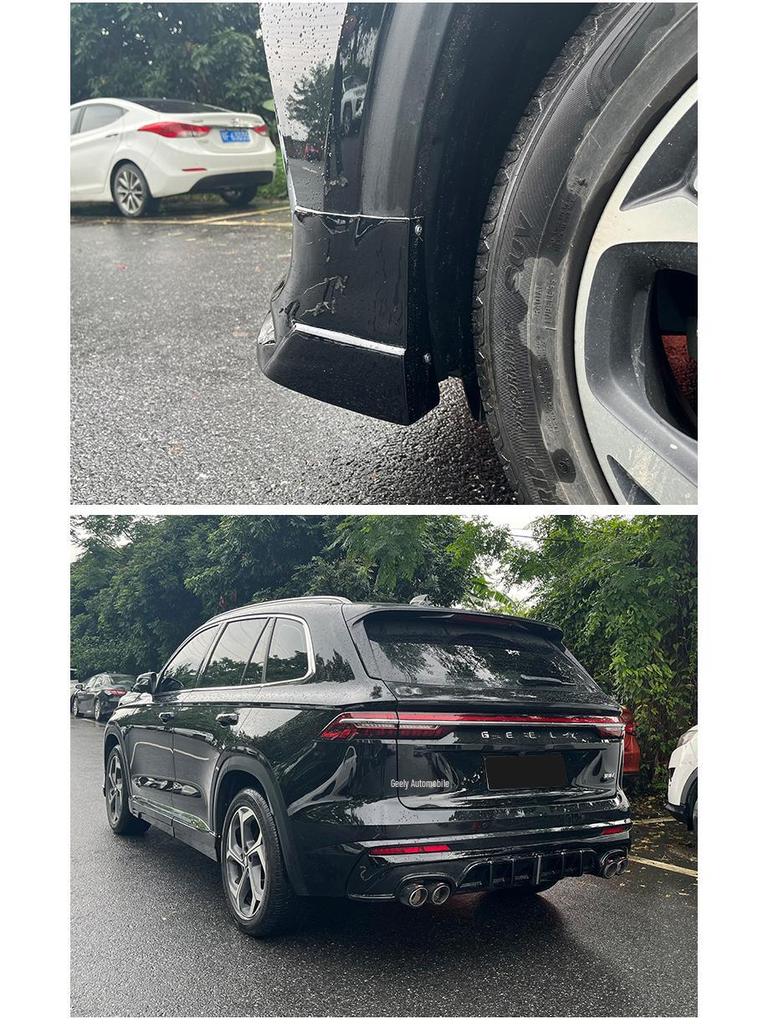Geely Xingyue L 21-25 Body Kit: Modified Front/Rear Lips, Diffuser & Exhaust Tips