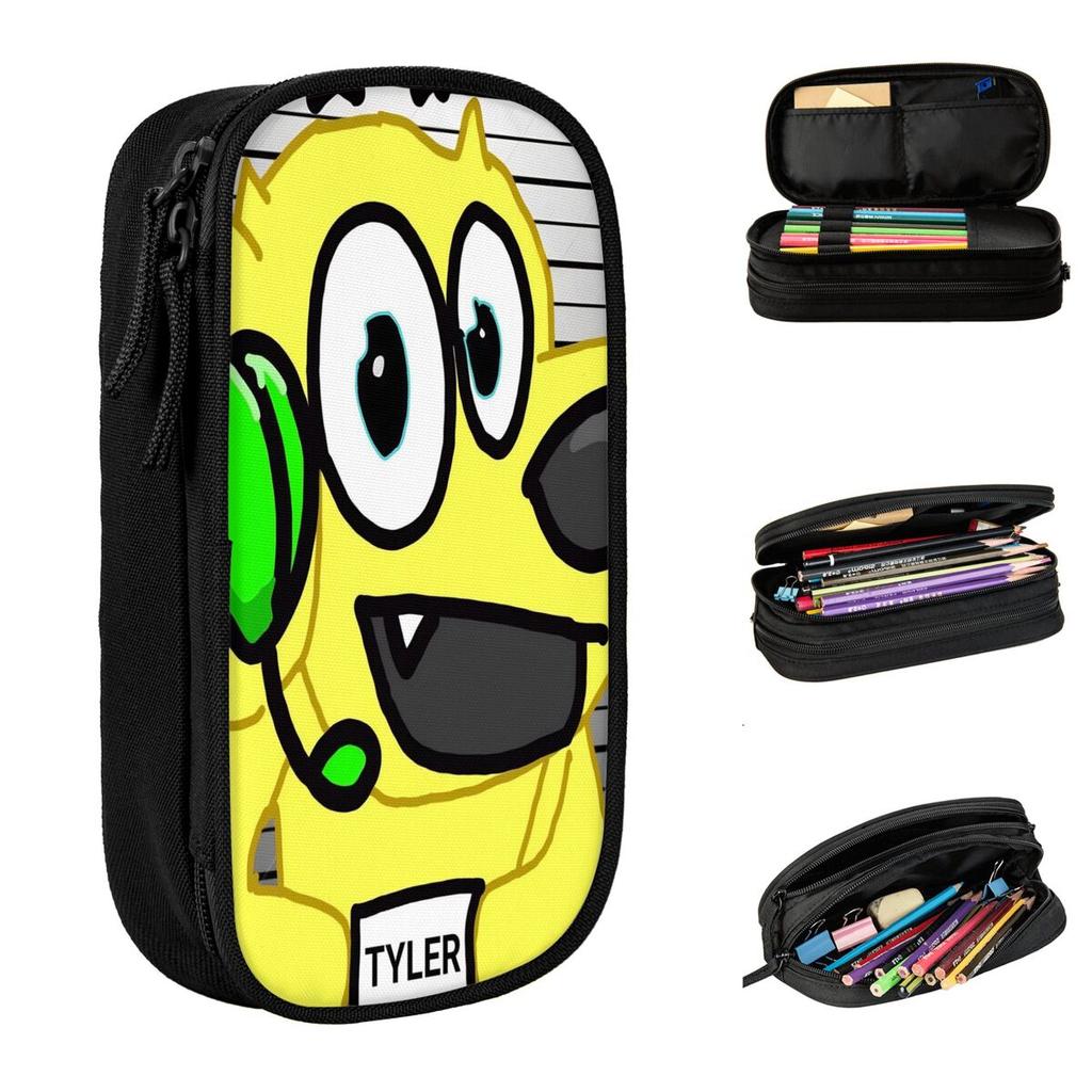 Tylers And Snowis Game Pencil Case Pencilcases Pen for Student Big Capacity Bag Students School Gifts Stationery