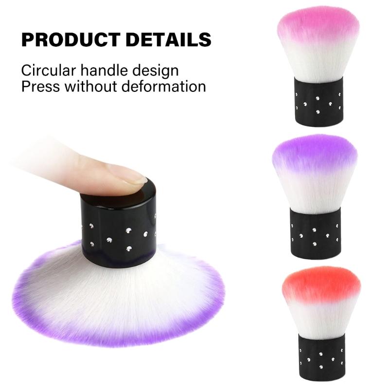 8pcs Functional Nail Buffer Blocks and Nail Dust Brush Set for Smooth and Healthy Nails Suitable for Women and Girl
