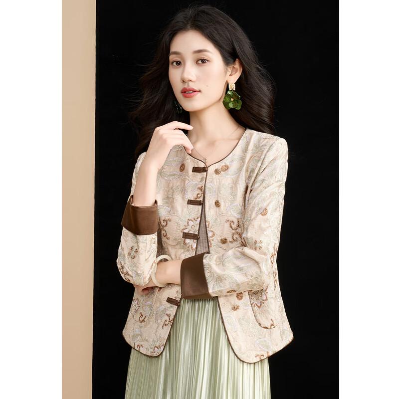 Kebeli Women's New Chinese Style Embroidered Jacket