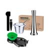 i Cafilas [HLB06] Reusable Coffee Capsule Stainless Steel Coffee Filters Refillable Crema Maker Pods Tamper for Nespresso Machine Xiaomi S1201