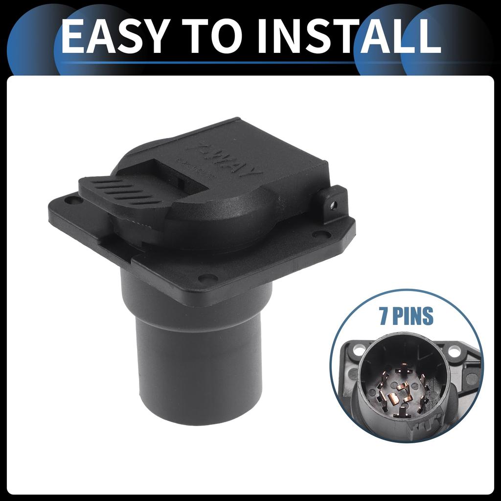 INFINAUTO Vehicle Trailer Wiring Harness with Relay Harness for Nissan Frontier Black 1 Set 2005-2022, Plastic,
