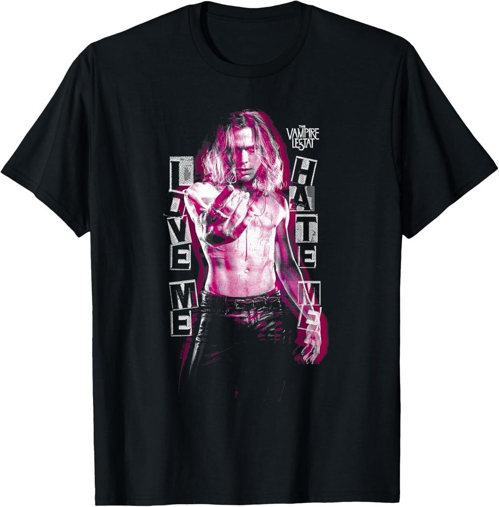 La Maglietta di Lestat il Vampiro Amami, Odiami Maglietta Unisex