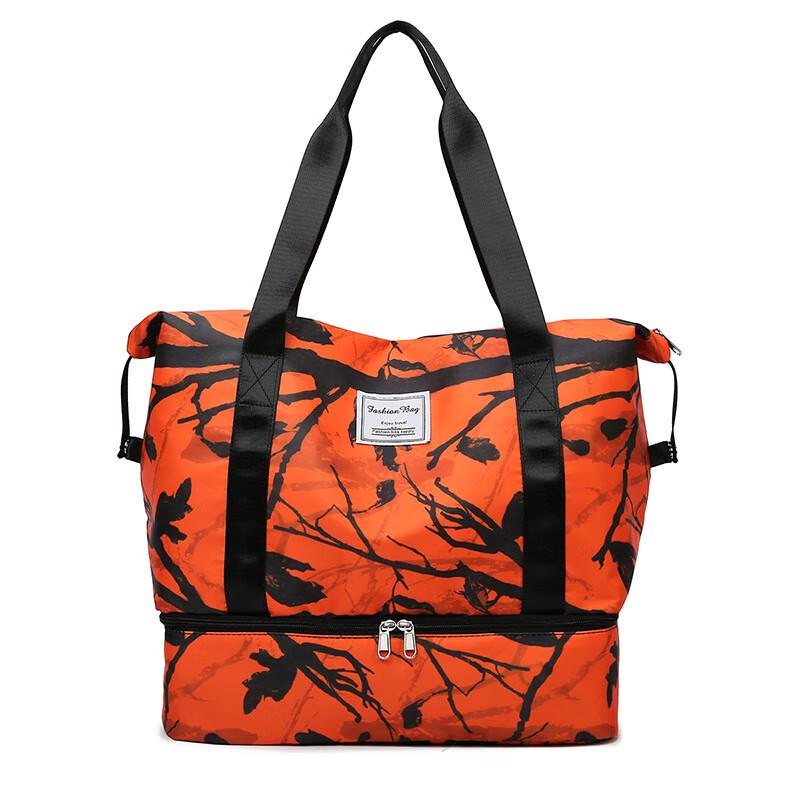 Large Capacity Travel Sports Duffel Bag with Shoe Compartment