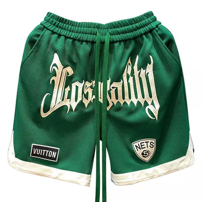 Men's 2024 Trendy 3D Streetwear Shorts - Casual Loose Fit for Hip-Hop and Basketball