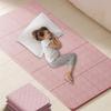 Tappetino Yoga Pieghevole Extra Portatile da Viaggio Spesso in TPE Tappetino da Letto Antiscivolo Uomini Donne Palestra di Casa Allenamento Pilates Esercizio Tappetino per Pavimento