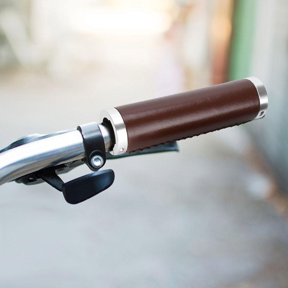 Handlebar Bicycle Grips Cover Vintage Bicycle Grips Leather Bicycle Grips Bike Handlebar Grips