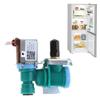 Long Lasting Refrigerator Water Inlet Valves W10238100 Single Water Valves Water Inlet Solenoid Valves Plastic Texture