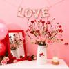 Artificial Flowers Silk Rose Centerpiece Realistic Design Delicate Texture Details Versatile Tabletop Decor For Dining Table