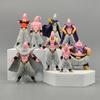 8PCS Set Dragon Ball Majin Buu PVC Action Figure Toys for Dragon Fans and Collectors Birthday Gift Boy Toys