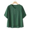 LangSha Women's Cotton Linen Casual Summer Outfit