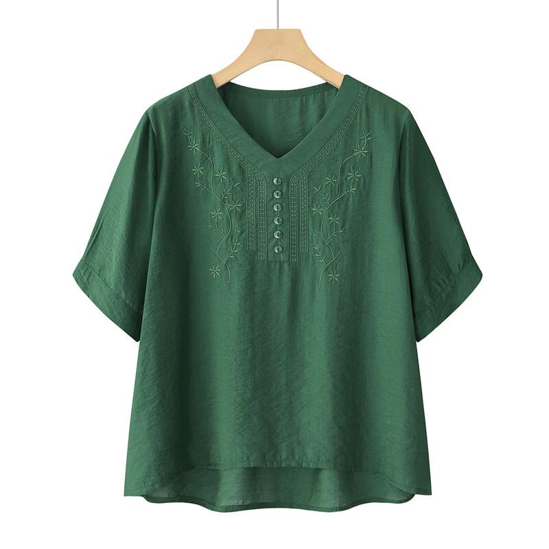 LangSha Women's Cotton Linen Casual Summer Outfit