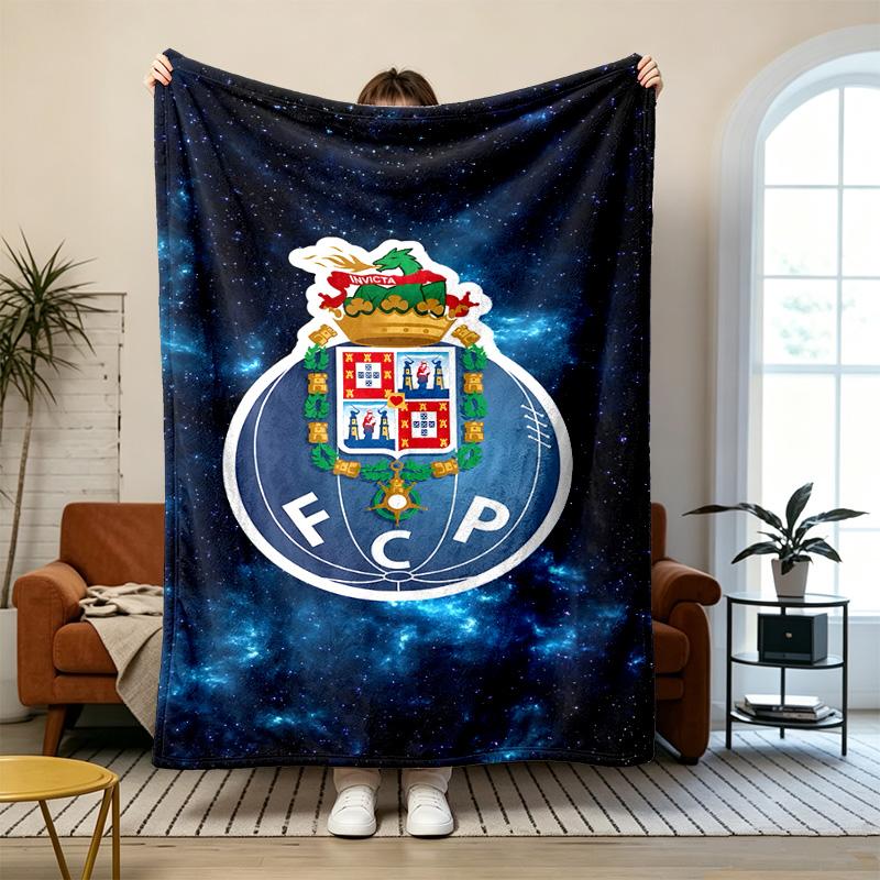 Telo mare FC Porto Morbido e confortevole Flanella Adatto per divani salotti campeggio all'aperto viaggi e fa anche un ottimo regalo di anniversario