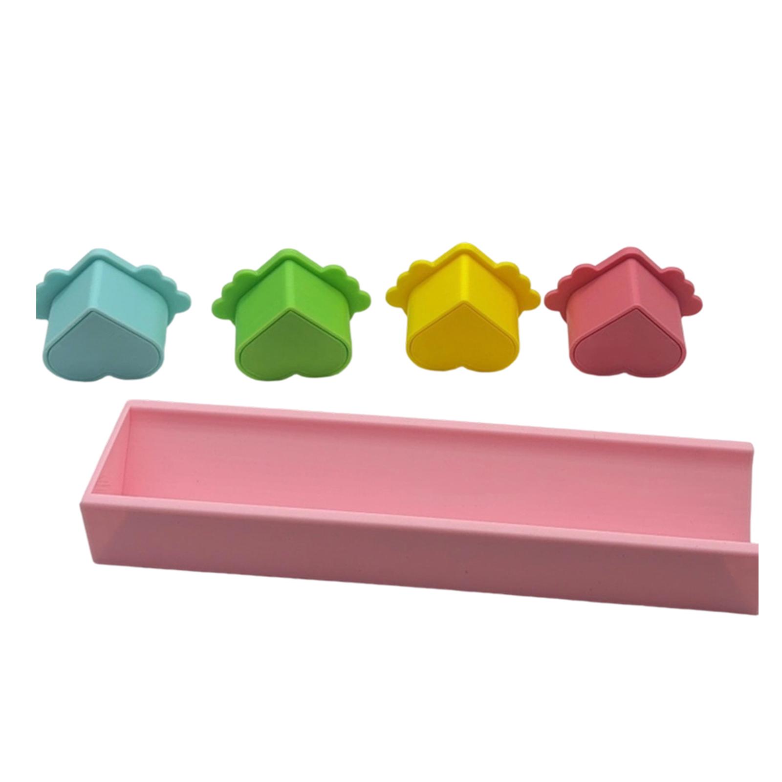 

Valentine s Day Heart-shaped Baking Mold Set One Size розовый