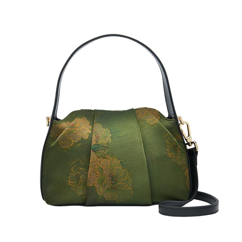 PmSix New Chinese Style Mulberry Silk Handbag