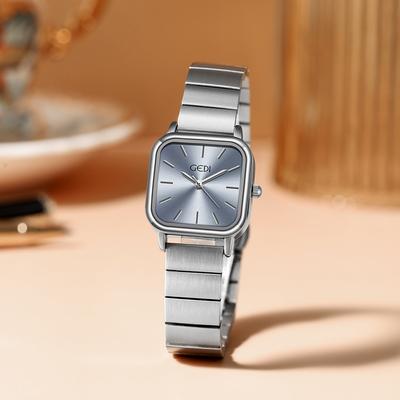 Reloj Cuadrado Pequeño, Reloj Simple de Nicho de Alta Gama, Reloj Cuadrado para Mujer, Reloj de Cuarzo Impermeable para Mujer