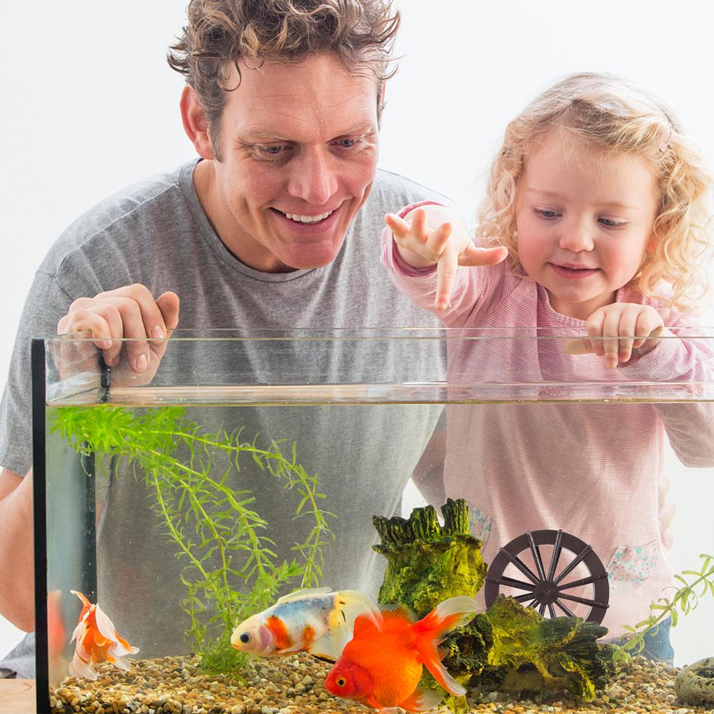 2 stk Fontene Feng Shui Hjul Foss Bordplate Simuleringsmodell DIY Dekor Høytrykksspyler Hjul Innendørs Roterende