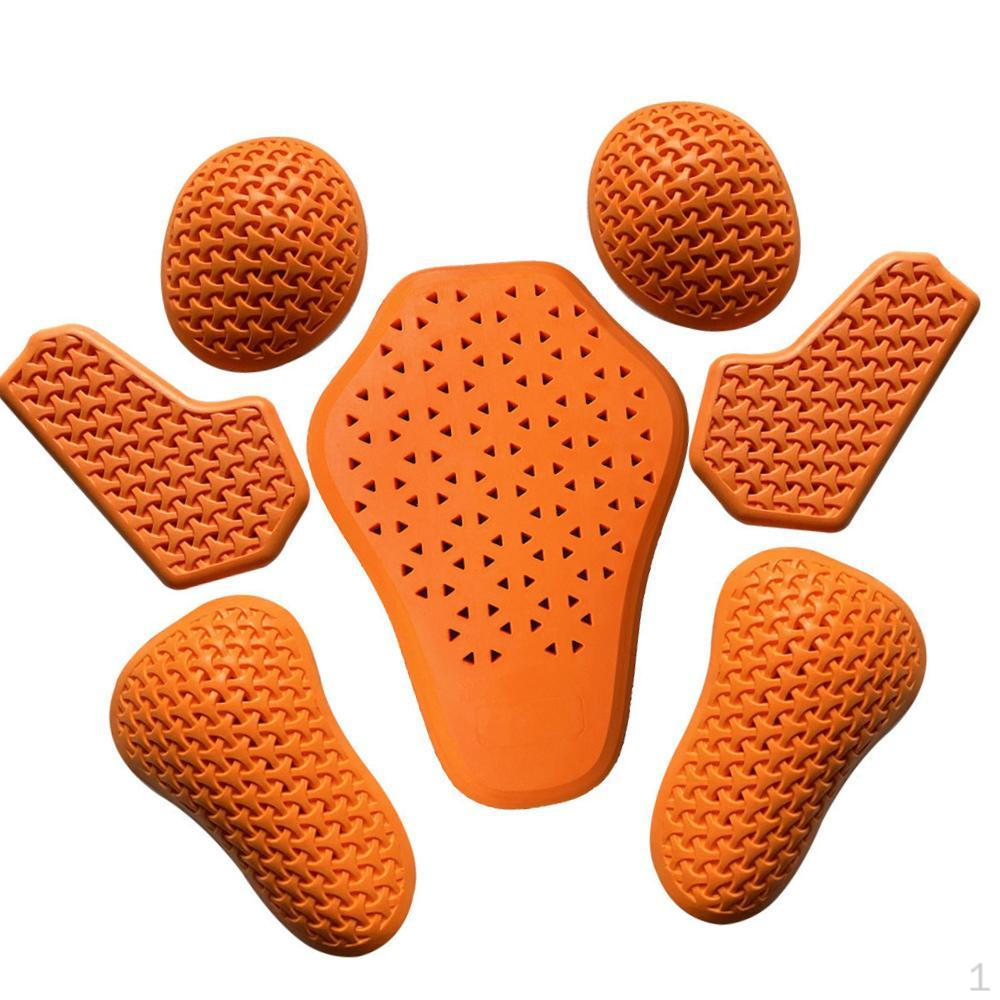 

7x Защитная экипировка для езды на мотоцикле, аксессуары для тела, двигателя, локтя, спины, плеча