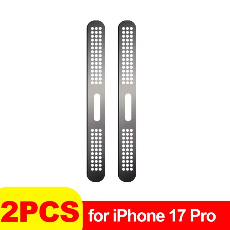 2/10PCS Metal Speaker Dust Sticker for IPhone 17 Pro Max Air 17PM 17Pro Speaker Protective Cover Mesh Dustproof Net For iPhone17