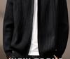 Men's High-End Stand Collar Cardigan Knit Jacket - Autumn/Winter Trendy Loose Sweater