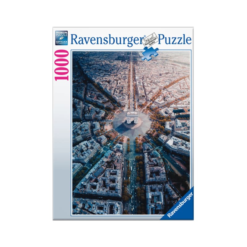 R159901 Paris Aerial View 1000pcs Board Game