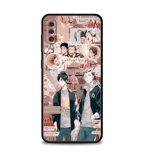 Vollschale Haikyuu Hinata Attacks Anime Hülle für Samsung Galaxy A30 A20e A20s M30s A70 A40 M31 A50 A10 A10s A10e M12 M33 M53