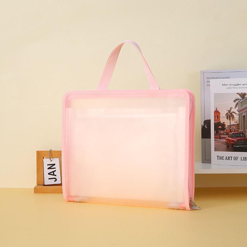 

Папка-аккордеон с 13 карманами: Органайзер для документов и контрольных работ формата А4 Transparent Folder/Extra Large Capacity