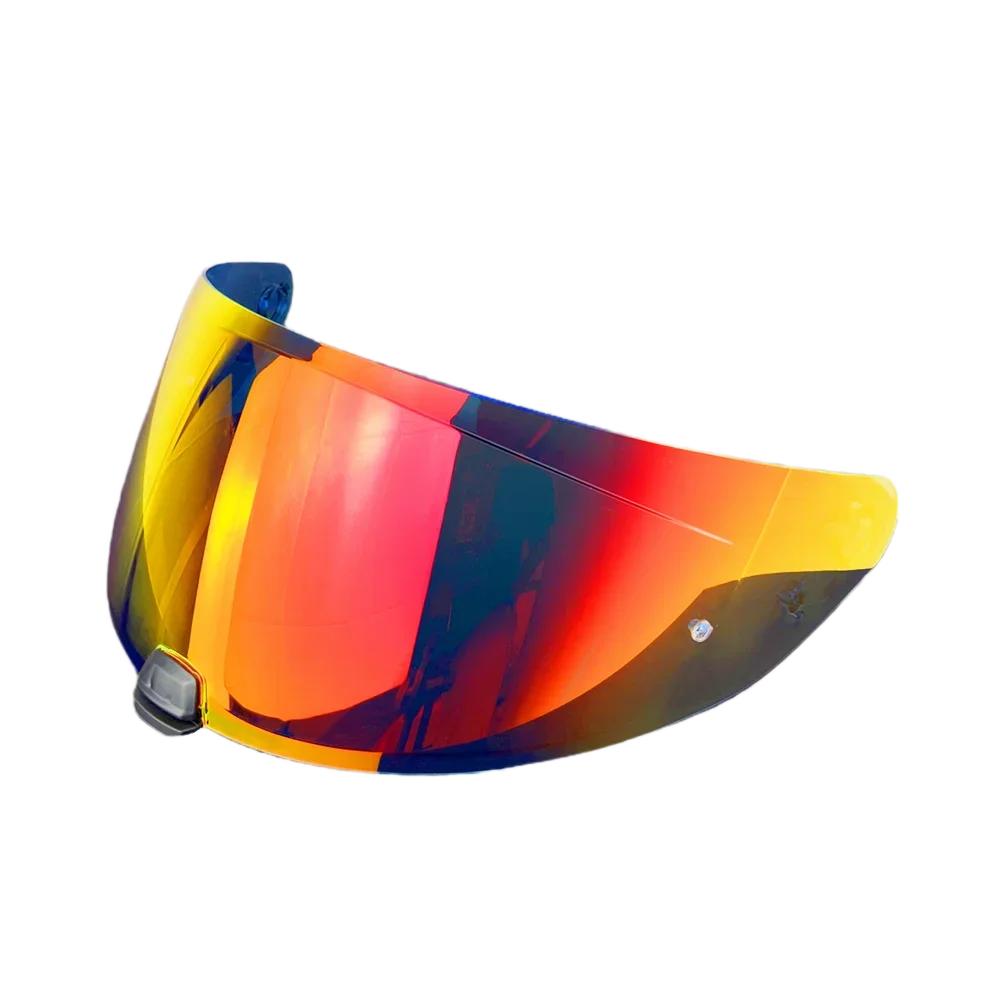 I70 Visor for HJC HJ31 Electroplated Windproof Dustproof Anti-uv Electroplated High Toughness Strength Sunscreen Helmet Visor