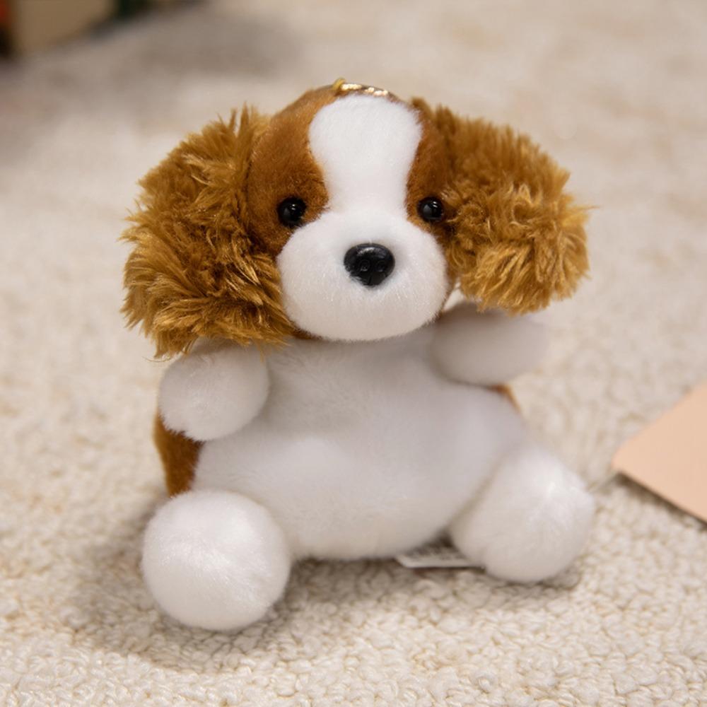 Stuffed Animals Mini Panda Doll Keychain Cute Pet Series Horse Plush Keyring  Kids Toy