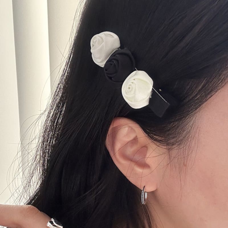Mosxe 3 Rose Hair Pin (2color)