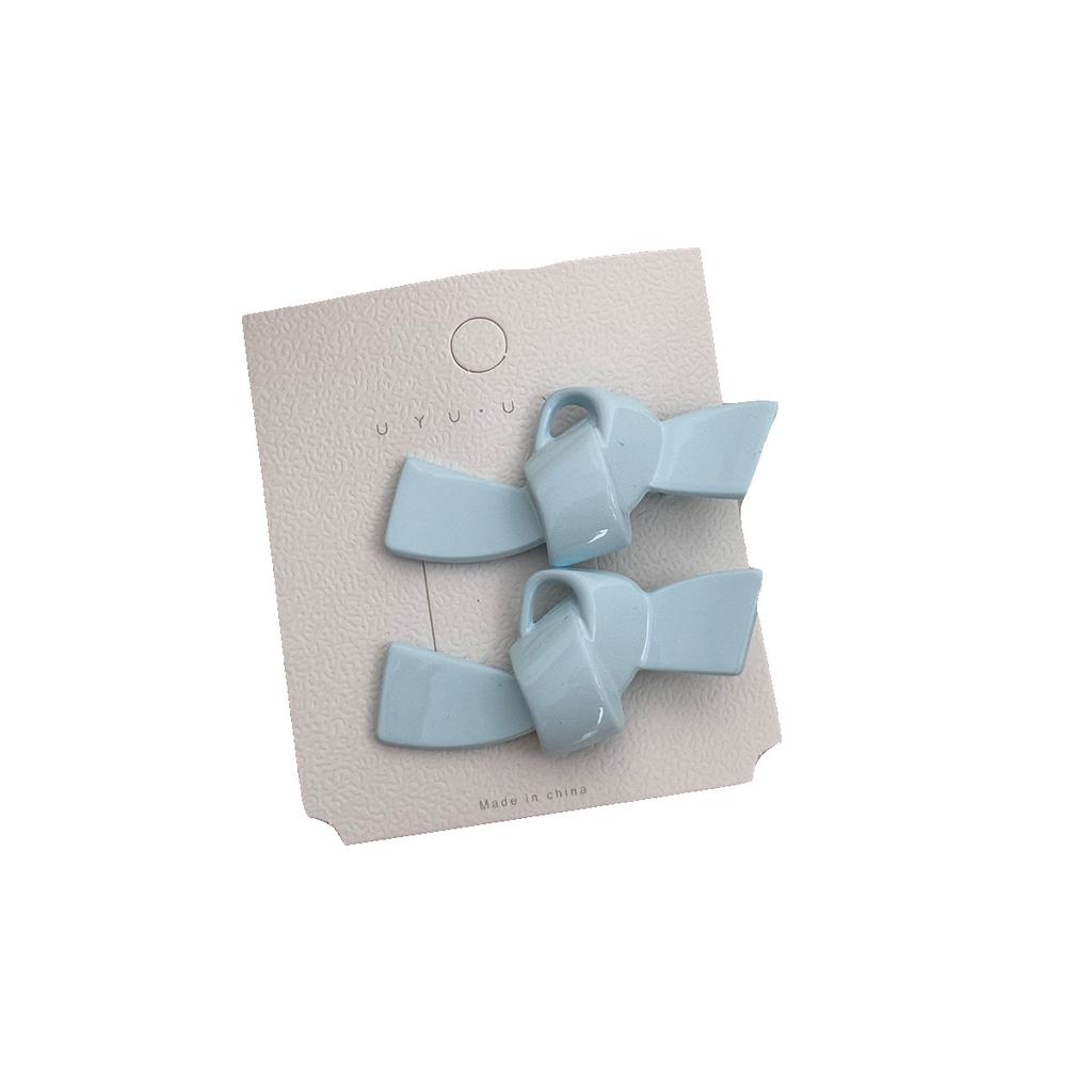 Mini Hair Pins and Clips Korean Accessories for Women Girl Bow Leading Fashion Trendy Popular Cute Kawaii Sweets Kpop  Fairy